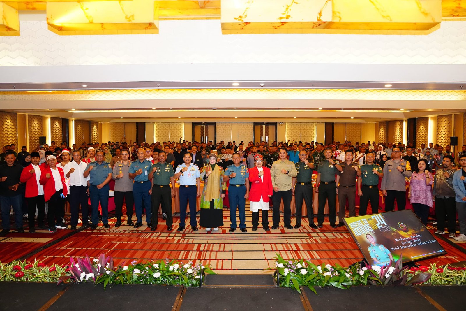 Waaster Panglima TNI Buka Acara Komsos TNI dengan Kommas Tahun 2024