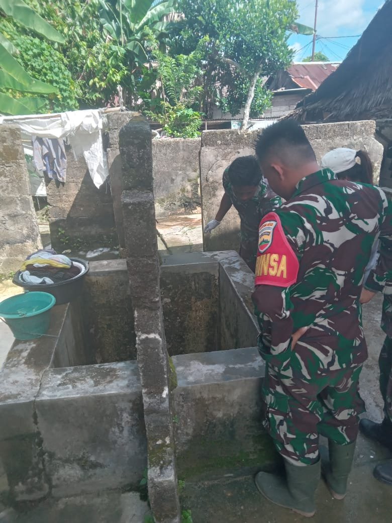 Satgas Terpadu Tanggap Darurat Laksanakan PSN di Desa Sisarahili, Nias Selatan