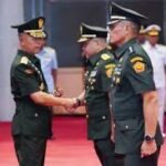 Kasum TNI Pimpin Sertijab Kapusada TNI dan Terima Laporan Korps Kenaikan Pangkat Perwira Tinggi TNI