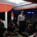 Antisipasi Gangguan Kamtibmas Polsek Rancah Polres Ciamis Patroli Kamtibmas di Malam Hari