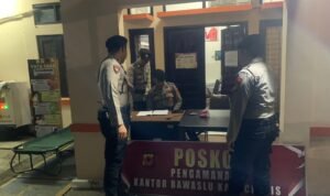 Jaga Harkamtibmas Sat Samapta Polres Ciamis Patroli Roda 2 Keliling Perkotaan Sambangi Bawaslu