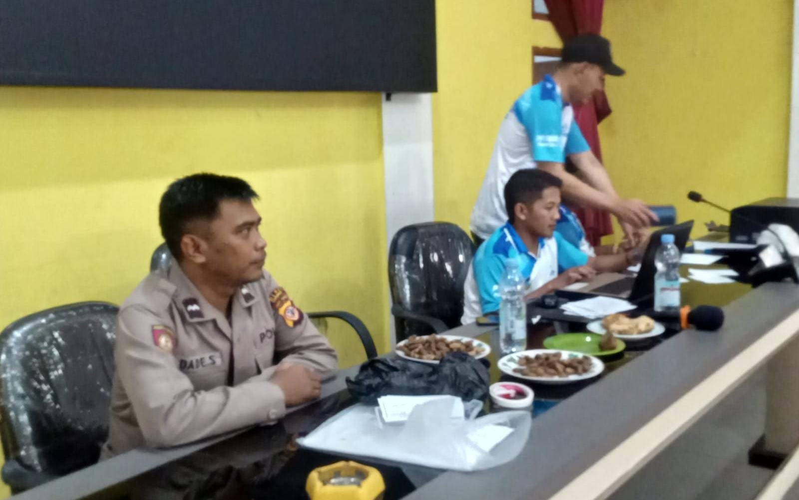 Cipkon Kamtibmas Polsek Panjalu Polres Ciamis Cooling System Saat Turnamen Catur