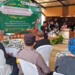 Polsek Panjalu Datang Beri Himbauan Kamtibmas Saat Soft Launching Desa Wisata Cibeureum