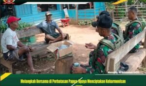 Melangkah Bersama di Perbatasan Papua Upaya Menciptakan Keharmonisan