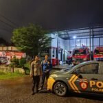 Berikan Rasa Aman Personel Polsek Kawali Polres Ciamis Patroli Dialogis di Malam Hari