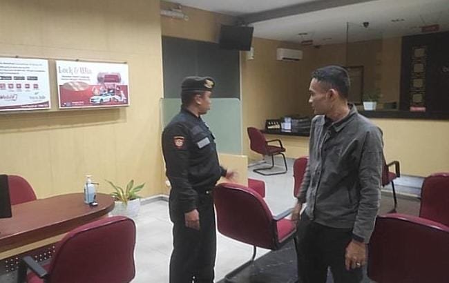 Polri Tingkatkan Keamanan Melalui Patroli Dialogis ke Kantor Perbankan di Wilayah Polres Ciamis