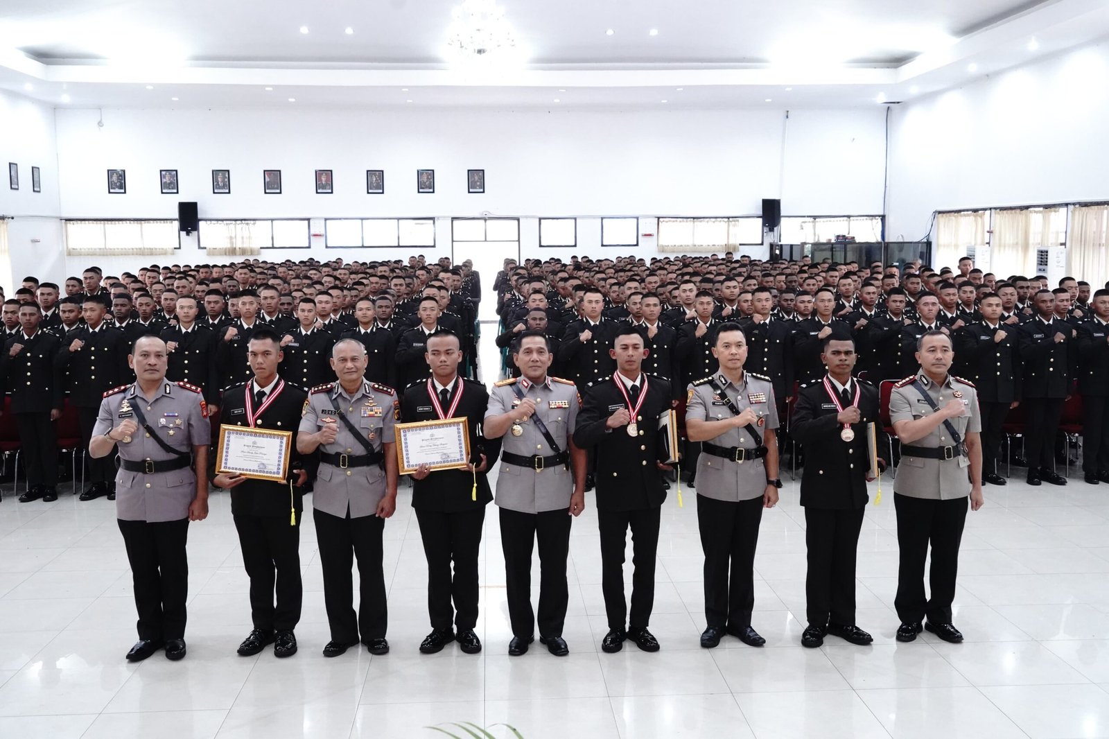 Wakapolda Jabar Buka Yudisium Pendidikan Pembentukan Bintara Polri Gelombang II T.A 2024