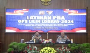 Siap Amankan Natal dan Tahun Baru Polda Jabar Gelar Latihan Pra Operasi Lilin Lodaya 2024