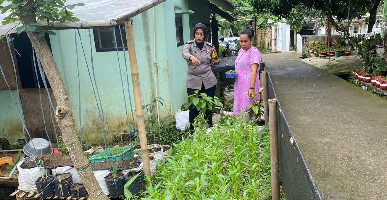 Dukung Asta Cita Polsek Ciamis Polres Ciamis Ajak Warga Sukajadi Jadikan Lahan Produktif