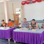 Polsek Lakbok Polres Ciamis Hadiri Sosialisasi Mitigasi Bencana di Desa Sukanagara