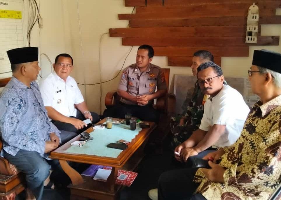 Perkuat Sinergitas Polsek Panjalu Polres Ciamis Koorkom ke Tokoh Agama di Desa Maparah