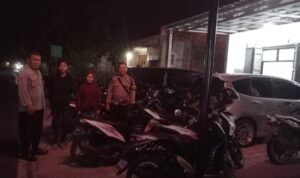 Berikan Rasa Nyaman Polsek Banjarsari Polres Ciamis Patroli Biru di Obvit Hadapi Nataru