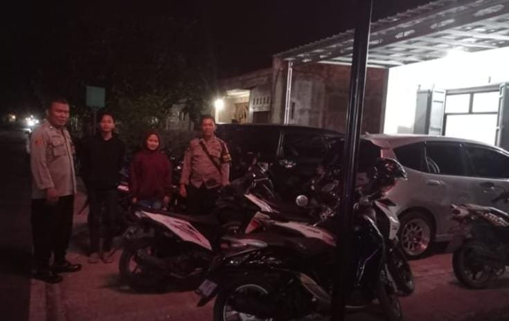 Berikan Rasa Nyaman Polsek Banjarsari Polres Ciamis Patroli Biru di Obvit Hadapi Nataru