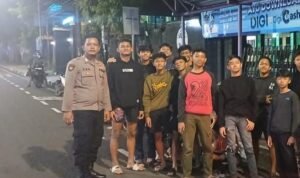 KRYD Polsek Jajaran Polsek Ciamis Polres Ciamis Patroli ke Jalan Cegah Tindak Kriminalitas