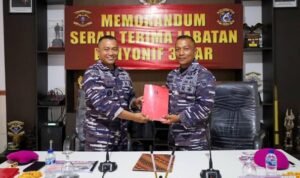 Danyonif 3 Marinir Laksanakan Memorandum Serah Terima Jabatan