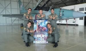 Kapten Pnb Yuanditia Prastyo Yudha Raih 1000 Jam Terbang T-50i Golden Eagle