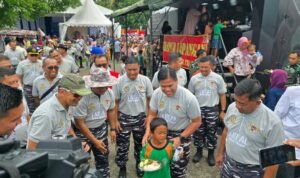 Yonbekpal 1 Mar turut serta Dalam Kegiatan Bakti Sosial