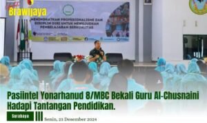 Pasiintel Yonarhanud 8/MBC Bekali Guru AI-Chusnaini Hadapi Tantangan Pendidikan