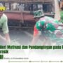 Babinsa Beri Motivasi Dan Pendampingan Pada Peternak Domba Gersik