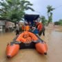 Banjir yang merendam sejumlah desa di Kecamatan Parengan Kabupaten Tuban Provinsi Jawa Timur