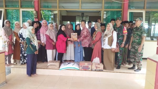 Koramil 05/Cepu Berbagi Kasih Dengan Panti Asuhan Yastamas