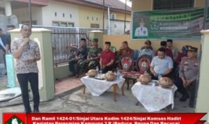 Dan Ramil 1424-01/Sinjai Utara Kodim 1424/Sinjai Komsos Hadiri Kegiatan Peresmian Kampung 3 R (Reduce, Reuse Dan Recyce)