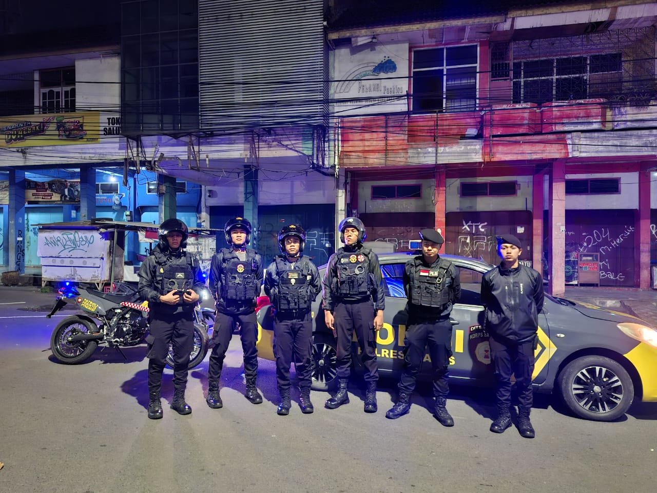 Polres Ciamis Gelar Patroli Dialogis Satgas Preventif dalam Rangka Operasi Lilin Lodaya 2024