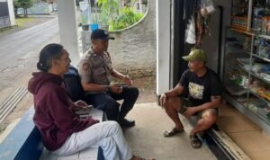 Cooling System Polsek Cikoneng Polres Ciamis Patroli Kamtibmas Bahaya TPPO ke Warga Gunungrasa