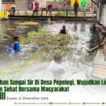 PEMBERSIHAN SUNGAI SIR DI DESA PEPELEGI WUJUDKAN LINGKUNGAN BERSIH DAN SEHAT BERSAMA MASYARAKAT