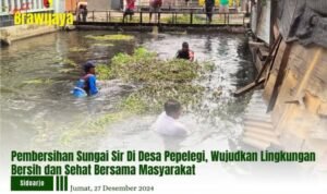 PEMBERSIHAN SUNGAI SIR DI DESA PEPELEGI WUJUDKAN LINGKUNGAN BERSIH DAN SEHAT BERSAMA MASYARAKAT