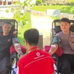 Polres Ciamis Ikuti Kegiatan Donor Darah di RSOP Ciamis Semoga Bermanfaat