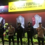 Satgas Preventif Patroli Ops Lilin Lodaya Datangi Pos Pam Terpadu Alun Alun Ciamis