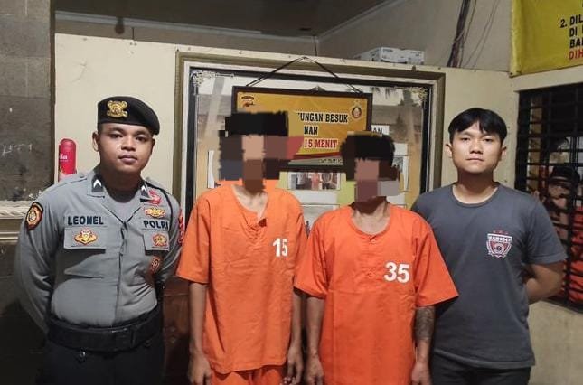Lengkap Dua Terduga Pelaku Kekerasan Terhadap Anak di Cihaurbeuti di Tahan Rutan Makopolres Ciamis