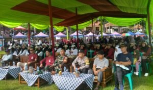 Polsek Cipaku Polres Ciamis Hadiri Peringatan Milangkala ke-41 Desa Selamanik