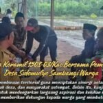 BABINSA KORAMIL 1508-03/KAO BERSAMA PEMERINTAH DESA SIDOMULYO SEMBANGI WARGA