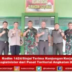 Kodim 1424/Sinjai Terima Kunjungan Kerja Wasgiatnister dari Pusat Teritorial Angkatan Darat Kodim 1424/Sinjai Terima Kunjungan Kerja Wasgiatnister dari Pusat Teritorial Angkatan Darat