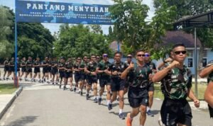 Jaga Ketahanan Fisik Siswa Sejurba dan Sejursarta Pomau Binsik Siang