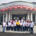 Polsek Cimaragas Polres Ciamis Ikuti Senam Berani Jujur Peringatan Hakordia 2024 di Cimaragas