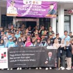 Polsek Lakbok Polres Ciamis Ikuti Senam Berani Jujur Peringatan Hakordia 2024 di Lakbok