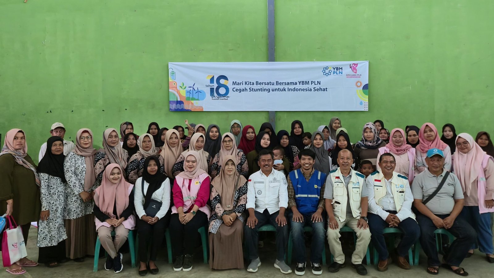 Menjejak Manfaat YBM PLN Bersama Srikandi PLN UP3 Tasikmalaya Kembali Lanjutkan Program Cegah Stunting Untuk Indonesia Sehat