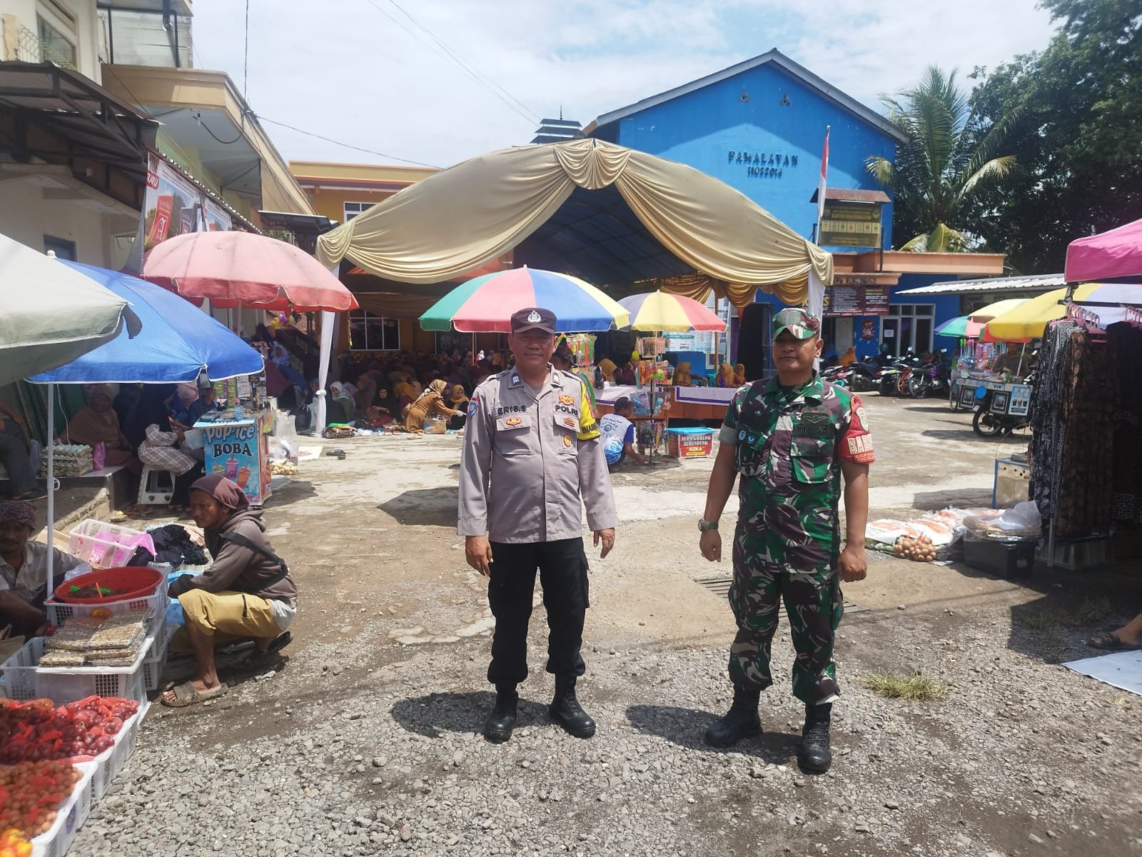 Hadiri Pengajian Bulanan Polsek Cijeungjing Sampaikan Situasi Kamtibmas Pasca Pilkada