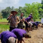 Polri Dukung Ketahanan Pangan Bhabinkamtibmas Sambangi Kelompok Tani Logodor Dalka