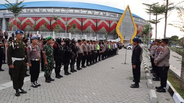 Polrestabes Semarang Kerahkan 613 Petugas untuk Laga PSIS vs Bali United