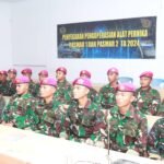 Prajurit Batalyon Komlek 2 Marinir Mengikuti Penutupan Latihan Penyegaran Pengoperasian Alat Pernika TA 2024