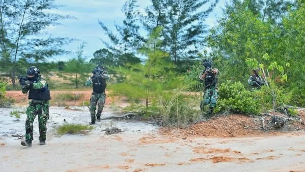 Dispen Kormar Pasmar 1 Dalam rangka mensukseskan kegiatan Latihan Operasi Dukungan Pasukan Khusus