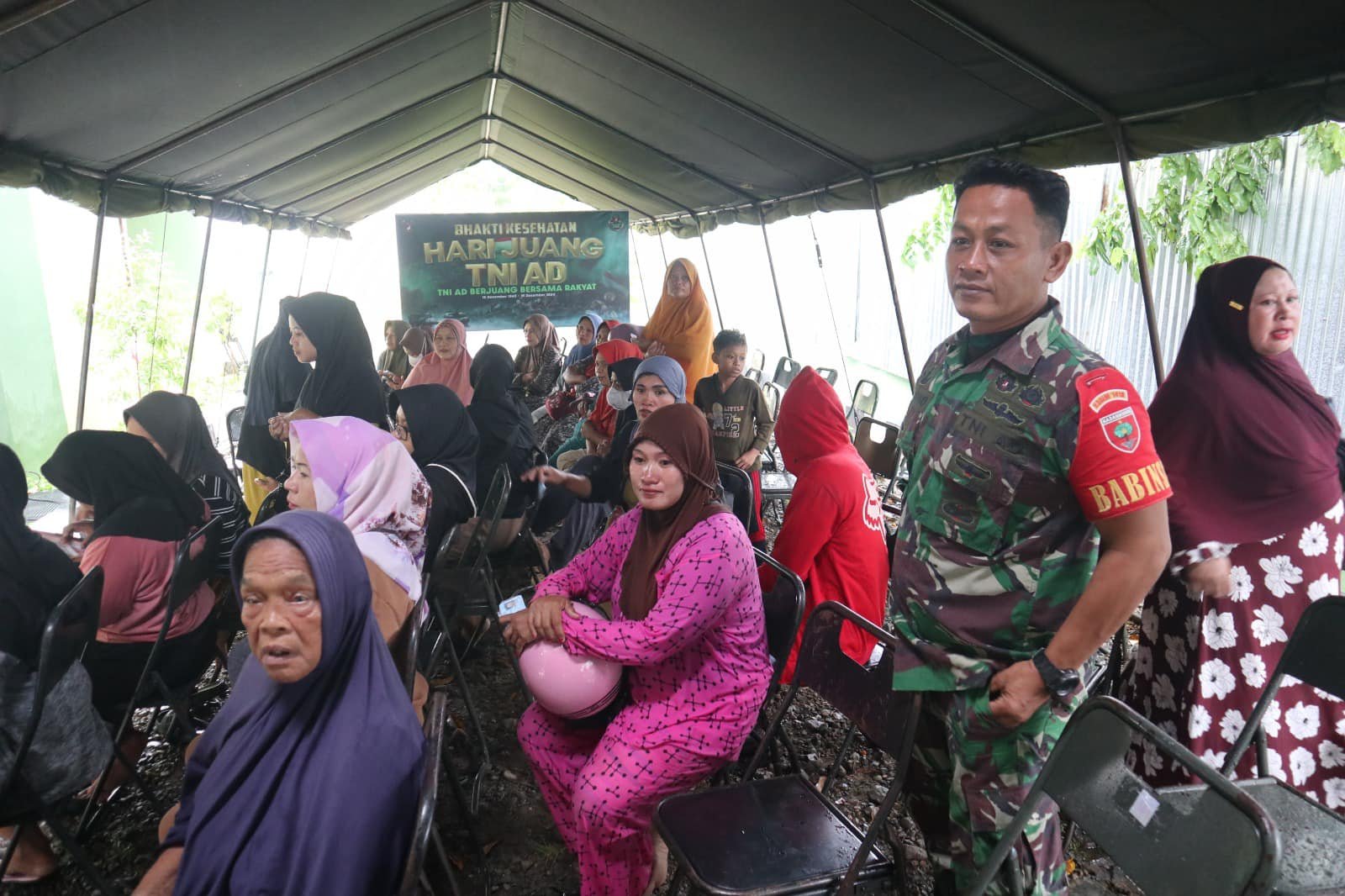 Peringati Hari Juang TNI AD ke-79 Kodim 1418/Mamuju Gelar Bhakti Kesehatan untuk Rakyat