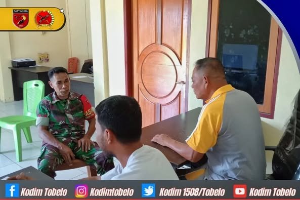 JAGA SINERGI BABINSA KORAMIL 1508-01/TOBELO  SAMBANGI PERANGKAT DESA WARI INO