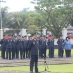 Yonko 468 Kopasgat Melaksanakan Upacara Hari Bela Negara