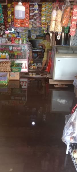 Banjir rob melanda sejumlah wilayah di Kabupaten Tulang Bawang