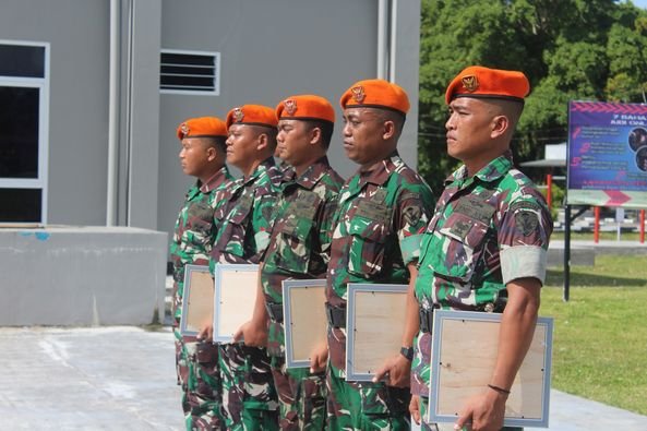 Tradisi Pelepasan Pindah Satuan Prajurit Yonko 468 Kopasgat